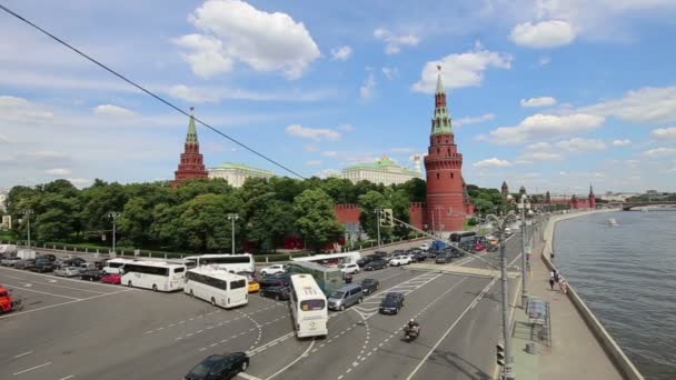 ロシア-モスクワの建築とランドマーク、モスクワの街並み — ストック動画