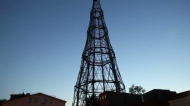 Teknoloji radyo kulesi veya Shabolovka Kulesi, Moskova, Rusya