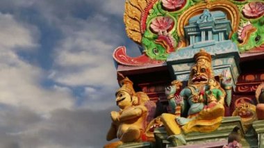 geleneksel hindu Tapınağı, Güney Hindistan, kerala    