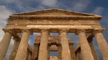 Antik Yunan tapınağı concordia (v-VI yüzyıl m.ö.), vadi, tapınaklar, agrigento, Sicilya. alan 1997 yılında unesco miras site listesinde dahil edildi  