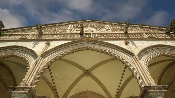 La Catedral de Palermo es un complejo arquitectónico situado en Palermo, Sicilia, al sur de Italia. — Vídeo de stock