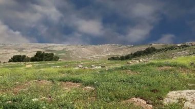 Dağ manzarası, Jordan, Ortadoğu çöl 