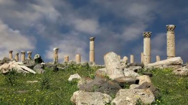 Roma kalıntıları um Birol (um Qays), Jordan, Orta Doğu--Gadara antik kent sitesi yakınındaki kuzey Ürdün'de bir şehir olduğunu. Um Qais Jordan'ın en eşsiz Greco Roma Decapolis sitelerinden biridir