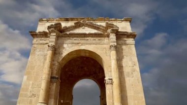 başkenti ve en büyük jerash governorate, Ürdün jerash (Antik gerasa), Ürdün şehirde roman ruins  