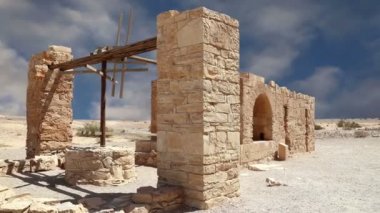 amman, Ürdün yakınındaki Quseir (Kasr) amra çöl castle. ünlü fresk 's ile dünya mirası.   
