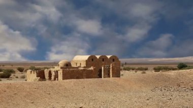 amman, Ürdün yakınındaki Quseir (Kasr) amra çöl castle. ünlü fresk 's ile dünya mirası.   
