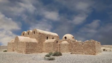 amman, Ürdün yakınındaki Quseir (Kasr) amra çöl castle. ünlü fresk 's ile dünya mirası.   