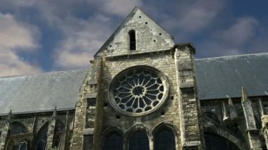 Ortaçağ ilçe city Tours, Fransa 