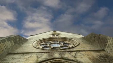 Fransa, senlis, picardy, oise---saint vincent Manastırı 1065 Kraliçe anne de kiev tarafından kurulan ve genovefains rahipler için emanet. anıtın bir erkek yatılı okula maristes babaları tarafından dönüştürülmüş oldu ve bugün hala var 