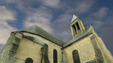 Fransa, senlis, picardy, oise---saint vincent Manastırı 1065 Kraliçe anne de kiev tarafından kurulan ve genovefains rahipler için emanet. anıtın bir erkek yatılı okula maristes babaları tarafından dönüştürülmüş oldu ve bugün hala var 