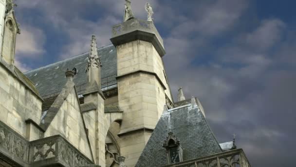 Iglesia de Saint-Germain-l 'Auxerrois, París, Francia — Vídeos de Stock