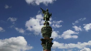 Chistopher Kolomb Anıtı Barselona, İspanya    