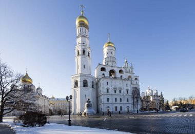 Ivan büyük çan kulesi karmaşık. Katedral Meydanı, Moskova Kremlin ' içinde. UNESCO Dünya Miras Listesi