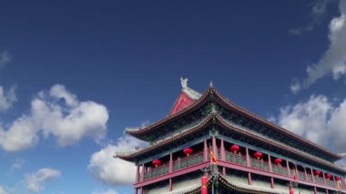 surları xian (sian, xi'an) eski bir Çin--en eski ve en iyi temsil başkenti Çin şehir surları korunmuş.   