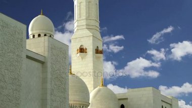 BAE Abu Dabi Şeyh zayed beyaz Camii