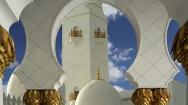 BAE Abu Dabi Şeyh zayed beyaz Camii