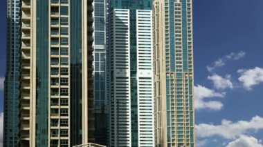Modern gökdelenler, dubai marina, dubai, Birleşik Arap Emirlikleri  