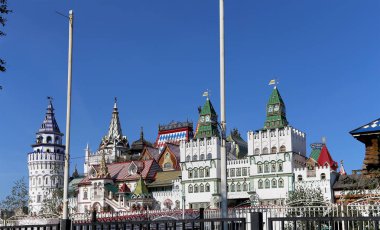 Izmailovsky Kremlin (Izmailovo Kremlin), Moskova, Rusya Federasyonu