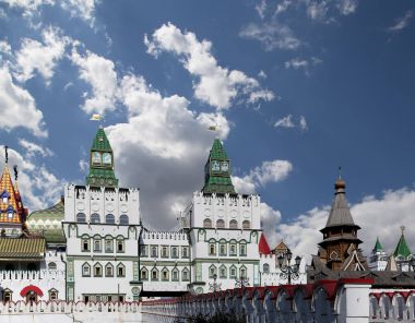 Izmailovsky Kremlin (Izmailovo Kremlin), Moskova, Rusya Federasyonu