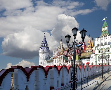 Izmailovsky Kremlin (Izmailovo Kremlin), Moskova, Rusya Federasyonu