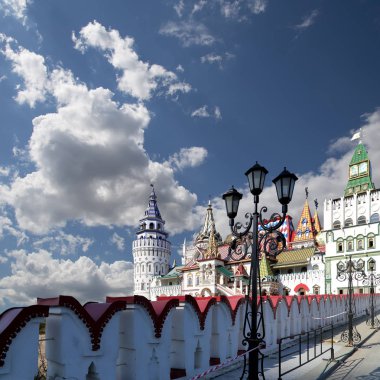 Izmailovsky Kremlin (Izmailovo Kremlin), Moskova, Rusya Federasyonu