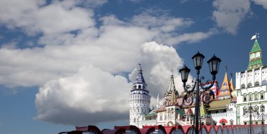 Izmailovsky Kremlin (Izmailovo Kremlin), Moskova, Rusya Federasyonu