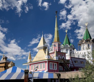 Izmailovsky Kremlin (Izmailovo Kremlin), Moskova, Rusya Federasyonu