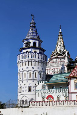 Izmailovsky Kremlin (Izmailovo Kremlin), Moskova, Rusya Federasyonu