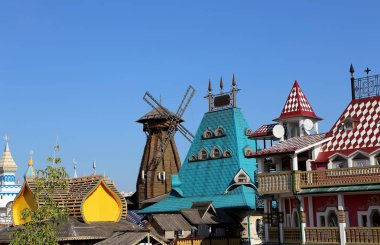 Izmailovsky Kremlin (Izmailovo Kremlin), Moskova, Rusya Federasyonu