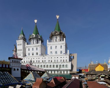 Izmailovsky Kremlin (Izmailovo Kremlin), Moskova, Rusya Federasyonu
