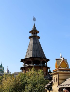Izmailovsky Kremlin (Izmailovo Kremlin), Moskova, Rusya Federasyonu