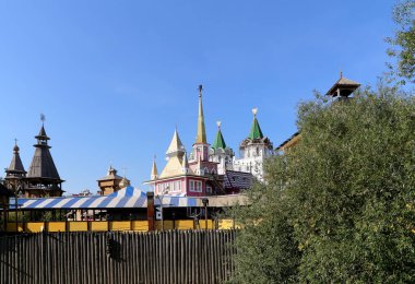 Izmailovsky Kremlin (Izmailovo Kremlin), Moskova, Rusya Federasyonu