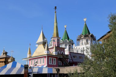 Izmailovsky Kremlin (Izmailovo Kremlin), Moskova, Rusya Federasyonu