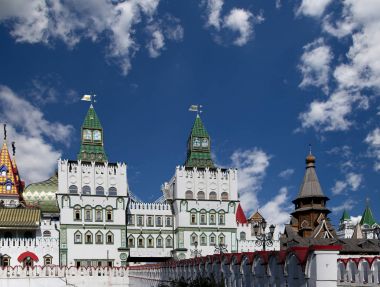 Izmailovsky Kremlin (Izmailovo Kremlin), Moskova, Rusya Federasyonu