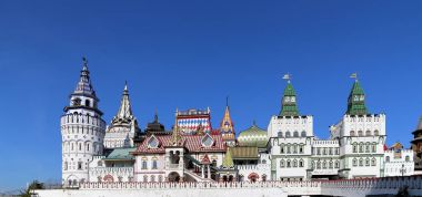 Izmailovsky Kremlin (Izmailovo Kremlin), Moskova, Rusya Federasyonu