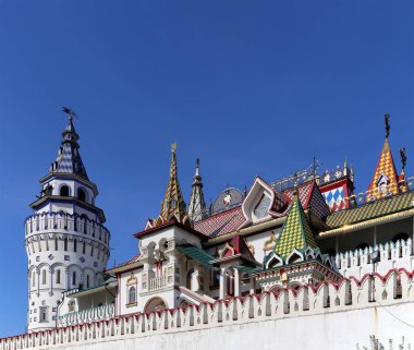Izmailovsky Kremlin (Izmailovo Kremlin), Moskova, Rusya Federasyonu