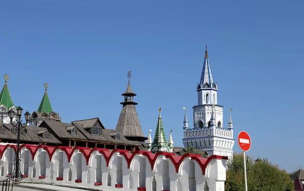 Izmailovsky Kremlin (Kremlin in Izmailovo), Moscow, Russia — Stock Photo, Image