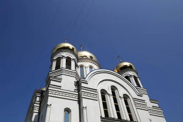 Igreja Ortodoxa Moderna em Moscou, Rússia — Fotografia de Stock