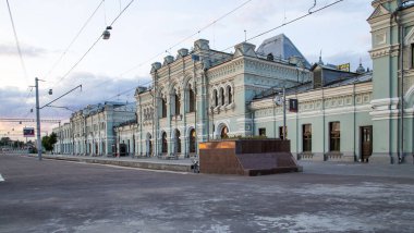 Rizhsky tren istasyonu (Rizhsky vokzal, Riga station) Rusya'nın Moskova kentinde dokuz ana tren istasyonları biridir. 1901 yılında inşa edilmiş 