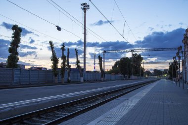 Rizhsky tren istasyonu (Rizhsky vokzal, Riga station) Rusya'nın Moskova kentinde dokuz ana tren istasyonları biridir. 1901 yılında inşa edilmiş 