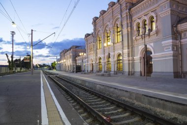 Rizhsky tren istasyonu (Rizhsky vokzal, Riga station) Rusya'nın Moskova kentinde dokuz ana tren istasyonları biridir. 1901 yılında inşa edilmiş 