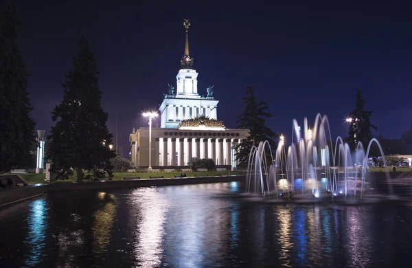 Brunnen Freundschaft der Nationen (1951-54, Brunnenprojekt der Architekten k. topuridze und g. konstantinovsky) -- wdnkh (gesrussland), moskau, russland — Stockfoto