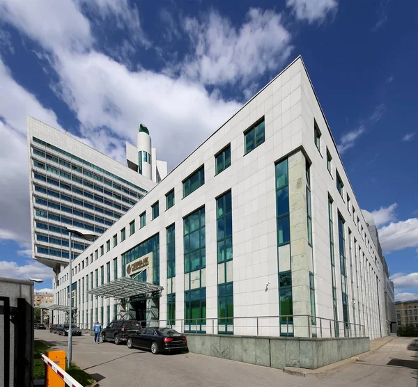 Sberbank huvudkontor i Moskva, Ryssland. Centrala huvudkontoret — Stockfoto