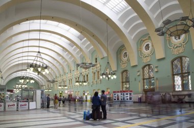 Kazansky demiryolu terminali (Kazansky vokzal)--dokuz demiryolu terminalleri, Moskova, Rusya biridir. Mimar Alexey Shchusev tarafından tasarımına göre modern Bina İnşaatı 1913 yılında başladı ve 1940 yılında sona erdi 