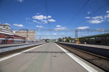 Trende Kazansky demiryolu terminali (Kazansky vokzal)--dokuz demiryolu terminalleri, Moskova, Rusya biridir. Mimar Alexey Shchusev tarafından tasarımına göre modern Bina İnşaatı 1913 yılında başladı ve 1940 yılında sona erdi 