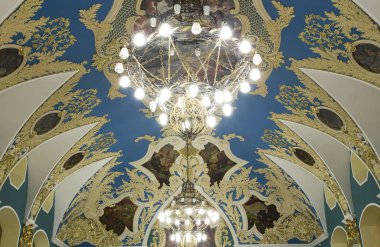  VIP salonu ya da bir oda daha yüksek konfor Kazansky tren istasyonu (Kazansky vokzal)--dokuz demiryolu terminalleri, Moskova, Rusya biridir.