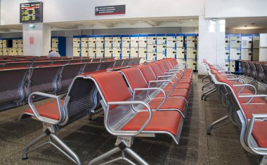 Paveletsky tren istasyonu--iç kısmıdır bir dokuz ana tren istasyonları, Moskova, Rusya  