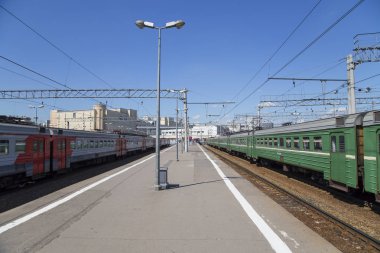 Moskova yolcu platformu (terminal Kursky demiryolu) tren Rusya'nın Moskova kentinde dokuz ana tren istasyonları biridir 