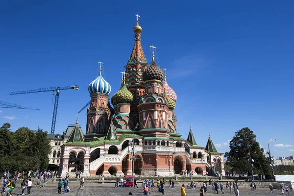 Saint Basil Katedrali (Tapınak, fesleğen mübarek), Kızıl Meydan, Moskova, Rusya Federasyonu 