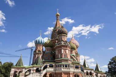 Saint Basil Katedrali (Tapınak, fesleğen mübarek), Kızıl Meydan, Moskova, Rusya Federasyonu 